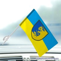 Автомобільний прапорець 55 Окрема Механізована Бригада